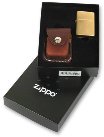 Подарочная коробка Zippo (чехол LPCB + место для зажигалки) Подарочная коробка Zippo (чехол LPCB + место для зажигалки)