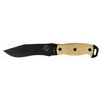 Нож с фиксированным клинком Ontario "NS-6 Tan micarta"