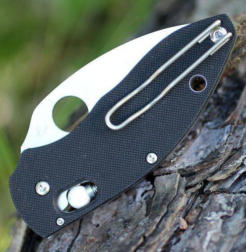 Складной нож Spyderco Q BALL BLACK C219GP фото 5 Складной нож Spyderco Q BALL BLACK C219GP фото 5