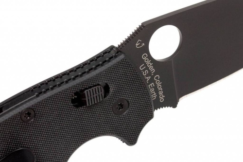 98 Spyderco Manix 2 XL Black - 95GPBBK2 фото 3