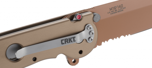 435 CRKT Kit Carson M16 Desert Aluminum фото 7 435 CRKT Kit Carson M16 Desert Aluminum фото 7