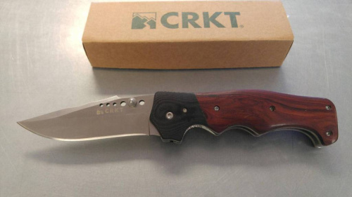 Складной нож CRKT Natural 2 - Cocobolo with G10 Bolster фото 3 Складной нож CRKT Natural 2 - Cocobolo with G10 Bolster фото 3