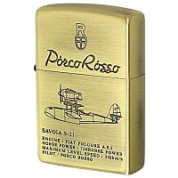 Зажигалка коллекционная Zippo NZ-06 Porco Rosso