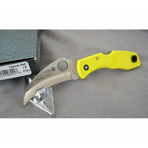 Складной нож Spyderco Tasman Salt™ 106PYL фото 15 Складной нож Spyderco Tasman Salt™ 106PYL фото 15