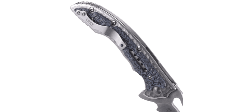 Складной нож CRKT Fossil™ BLACK WITH VEFF SERRATIONS™ фото 5