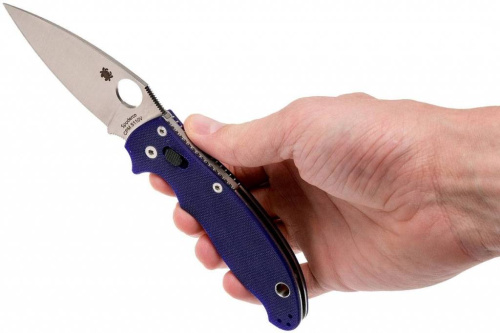 Складной нож Spyderco Manix 2 Blue 101GPDBL2 фото 16 Складной нож Spyderco Manix 2 Blue 101GPDBL2 фото 16