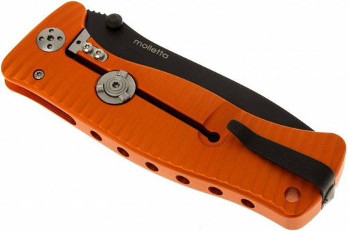 Складной нож Lion Steel SR1A OB ORANGE фото 13