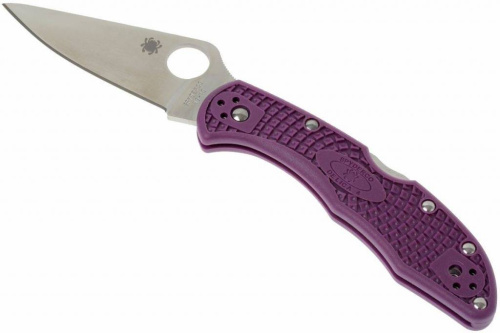 Складной нож Spyderco Delica 4 Flat Ground - 11FPPR фото 10 Складной нож Spyderco Delica 4 Flat Ground - 11FPPR фото 10