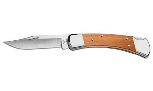 Складной нож Buck Folding Hunter Oak Handle 0110OKS фото 3 Складной нож Buck Folding Hunter Oak Handle 0110OKS фото 3
