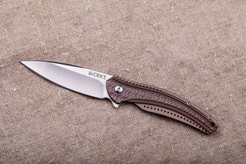 Складной нож CRKT Ripple Bronze фото 3
