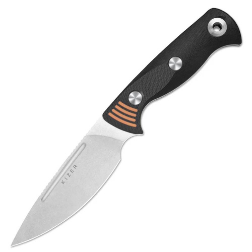 Туристический нож Kizer Evenki 3 stonewash сталь AEB-L Туристический нож Kizer Evenki 3 stonewash сталь AEB-L