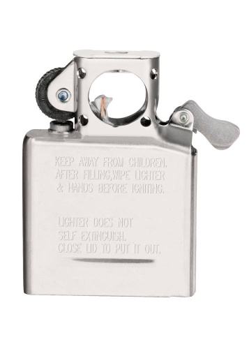 499 ZIPPO ЗажигалкаBlack Ice® и вставной блок для трубок фото 3