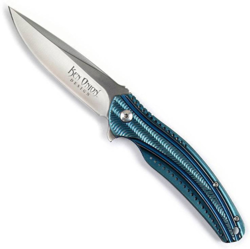 Складной нож CRKT Ripple 2 Blue фото 2