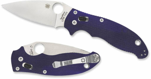 Складной нож Spyderco Manix 2 Blue 101GPDBL2 фото 12 Складной нож Spyderco Manix 2 Blue 101GPDBL2 фото 12