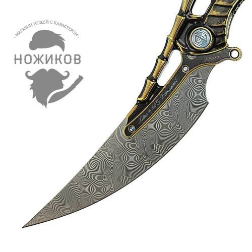 365 Rike knife Alien Gold фото 18