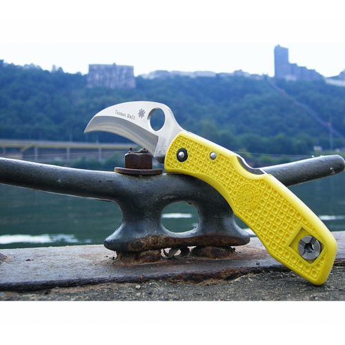 Складной нож Spyderco Tasman Salt™ 106PYL фото 10 Складной нож Spyderco Tasman Salt™ 106PYL фото 10