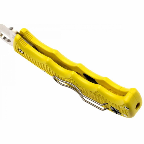 Складной нож Spyderco Rescue Assist™ Salt Yellow - 79PSYL фото 11 Складной нож Spyderco Rescue Assist™ Salt Yellow - 79PSYL фото 11