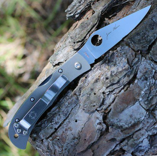 Складной нож Spyderco Baby Horn CX08GGYP фото 7 Складной нож Spyderco Baby Horn CX08GGYP фото 7