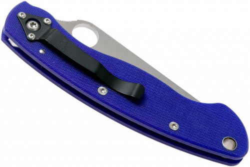 Складной нож Spyderco Military Blue C36GPDBL фото 8 Складной нож Spyderco Military Blue C36GPDBL фото 8