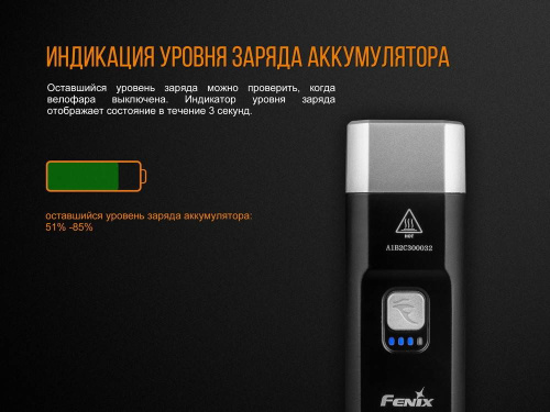 13 Fenix ВелофараBC25R Cree XP-G3 фото 14 13 Fenix ВелофараBC25R Cree XP-G3 фото 14