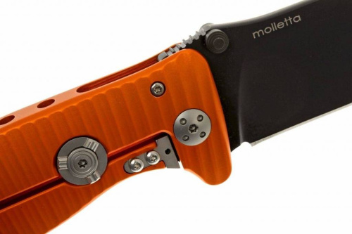 Складной нож Lion Steel SR1A OB ORANGE фото 14