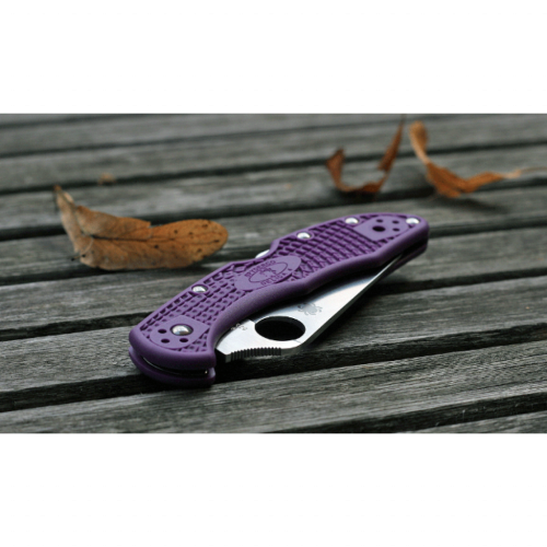 Складной нож Spyderco Delica 4 Flat Ground - 11FPPR фото 15 Складной нож Spyderco Delica 4 Flat Ground - 11FPPR фото 15