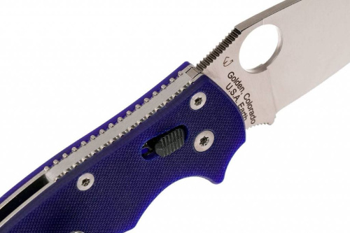 Складной нож Spyderco Manix 2 Blue 101GPDBL2 фото 27 Складной нож Spyderco Manix 2 Blue 101GPDBL2 фото 27