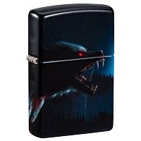  зажигалка ZIPPO Horror Wolf с покрытием 540 Matte