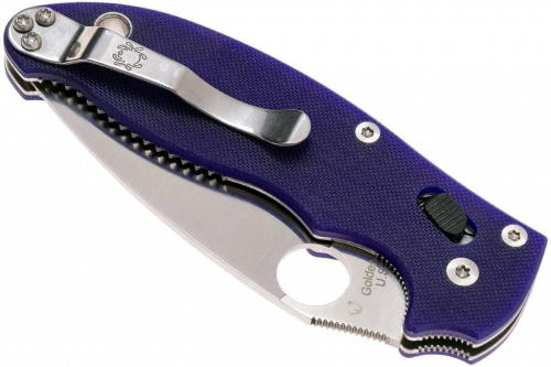 Складной нож Spyderco Manix 2 Blue 101GPDBL2 фото 20 Складной нож Spyderco Manix 2 Blue 101GPDBL2 фото 20